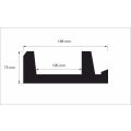 100 Meter  OL-45 Lichtleisten pareto decor